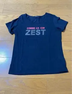COMME CA ISM Tシャツ ブラック L 半袖のサムネイル