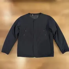 極美品　DESCENTE　デサント　ddd ノーカラージャケット　Lサイズ メルカリ