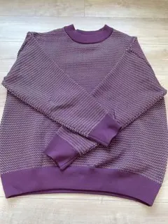 THE SHOP TK パープル セーター L