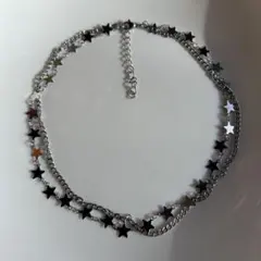 606 スターチェーンネックレス　ステンレス