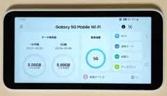 Galaxy 5G Mobile Wi-Fi SCR01 ホワイト