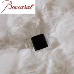 Baccarat バカラ クリスタル リング クリア グレー 11号 - メルカリ