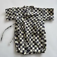 甚平 ロンパースタイプ 恐竜