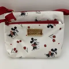 新作Disney ミニーポーチFloral Print
