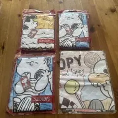 PEANUTS スヌーピータオル 4枚セット