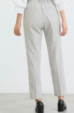 Honeys テーパードパンツ 股下65cm グレージュ