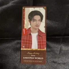 ENHYPEN WORLD ポップアップ SSRカード ブックマーク 特典 ニキ