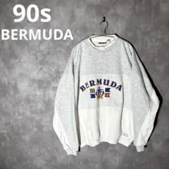 90s GEAR FOR SPORTS BERMUDA 刺繍ロゴ スウェットXLのサムネイル