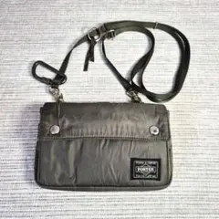 【美品・廃盤レア品】PORTER タンカーポーチ アイアンブルー クラッチバッグ 美品・廃盤レア品】PORTER タンカーポーチ アイアンブルー クラッチ