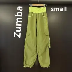 Zumba ズンバウェア　カーゴパンツ　S グリーン