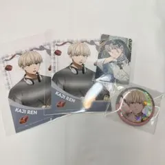 梶蓮 缶バッジ ブロマイド ホログラムカード