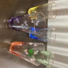 ボヘミアグラス 5点セット