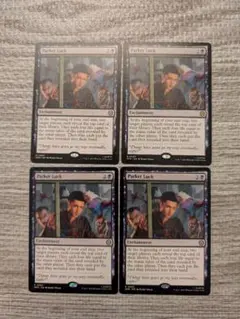 Mtg　パーカー・ラック/Parker Luck　英語　４枚セット