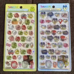 【正規品】たまごっち　ボンボンドロップシール　まめっち　くちぱっち　2枚セット