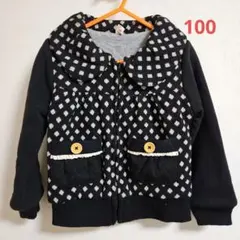 ドット柄アウター