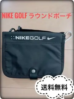 NIKE GOLF ラウンドポーチ ブラックのサムネイル