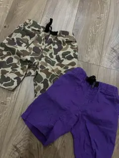 グローバルワーク　ハーフパンツ2点セット M/S