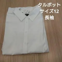 TALBOTS 長袖シャツ ホワイト サイズ12 訳ありのサムネイル