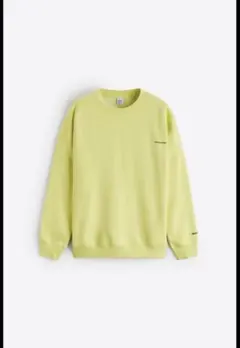 ZARA 蛍光カラー トレーナー ビッグシルエットクリーニング済