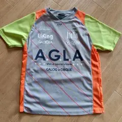 AGLA フットサルシャツ Sサイズ グレーのサムネイル