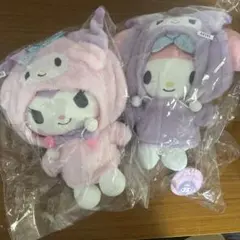 ♡ サンリオ マイメロ 双子 ぬいぐるみ マスコット むにゅぐるみ レア ♡ ♡ サンリオ マイメロ 双子 ぬいぐるみ マスコット むにゅぐるみ