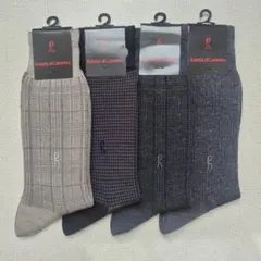 【新品】ロベルタ ディ カメリーノ　紳士用ソックス　4足セット