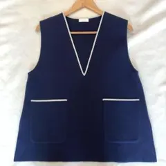 現行 トゥモローランド ballsey ミラノリブ Vネックチュニックベスト