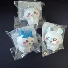 ちいかわ ぷかぷかソフビミニフィギュア ちいかわ ハチワレ モモンガのサムネイル
