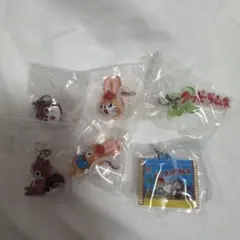 こ*様 クッピーラムネ　めじるしアクセサリー　6種　コンプリート　ガチャ