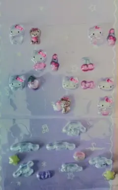 ボンボンドロップシールminiハローキティ シナモンロール正規品　おすそ分け