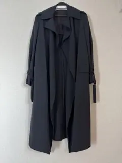 Yohji Yamamoto トレンチコート ブラックのサムネイル