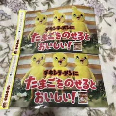 日清チキンラーメン✴︎クリアファイル timeleszタイムレスひよこ組