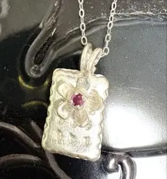 美品 ソウルフェティッシュ 白蝶貝 スカル ネックレス ペンダント 