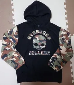HYDROGEN ハイドロゲン カモフラージュ 袖 パーカー XL