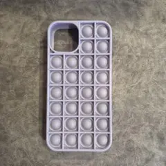 iPhone用ケース プッシュポップ パープル