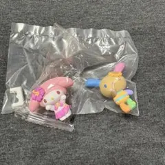 サンリオキャラクターズ みんなでバカンスフィギュア　ウサハナ　マイメロ