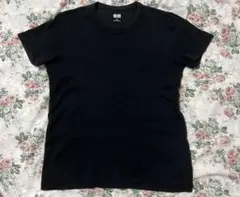ユニクロ　ブラック　レディース　Mサイズ　Tシャツ