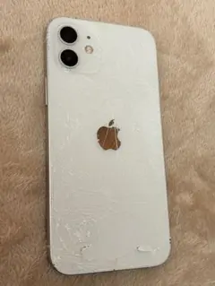 N*K様 Apple iPhone 12 ホワイト 本体　バッテリー79% 25