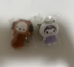 サンリオ　ちびっとも　和菓子　ポチャッコ　クロミ