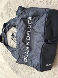 超大容量DEAN & DELUCA ディーンアンドデルーカエコバッグネイビー収納