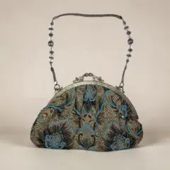 7月末まで出品のお品 aratama アンティークレースコラージュバッグ