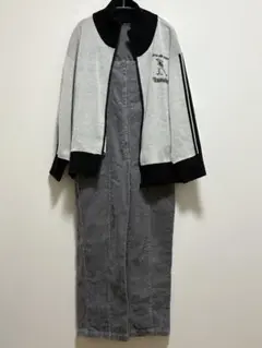 Cepoグレー オーバーオール コーデ売り