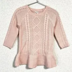 RODDLE セーター ワンピース ピンク 110cm 新品