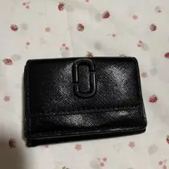 チ*ャ様 マークジェイコブス　ブラック 三つ折り財布 合成皮革