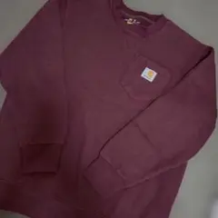 Carhartt バーガンディ M トレーナーのサムネイル