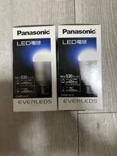 Panasonic LED電球 EVERLEDS LDA8D-A1/D 2個