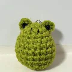 たまコロ動物あみぐるみキーホルダー カエル