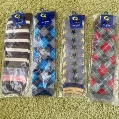 キッズ靴下4足セット 22-24cm