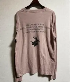 Fujimoto フジモト　OVERDYED LS TEE "FLOWERS"