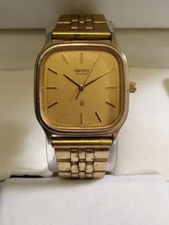 セイコー 5931-5500 QZ ST ゴールド文字盤 - メルカリ